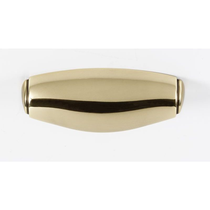 Alno Royale A983-PA Cup Pull Transitional in Polished Antique