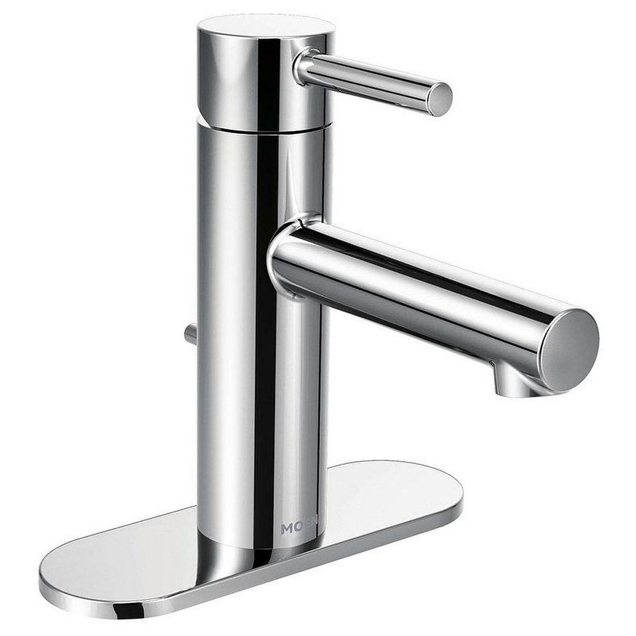 Moen 6190 Single Handle Single Hole Bathroom Faucet in Chrome