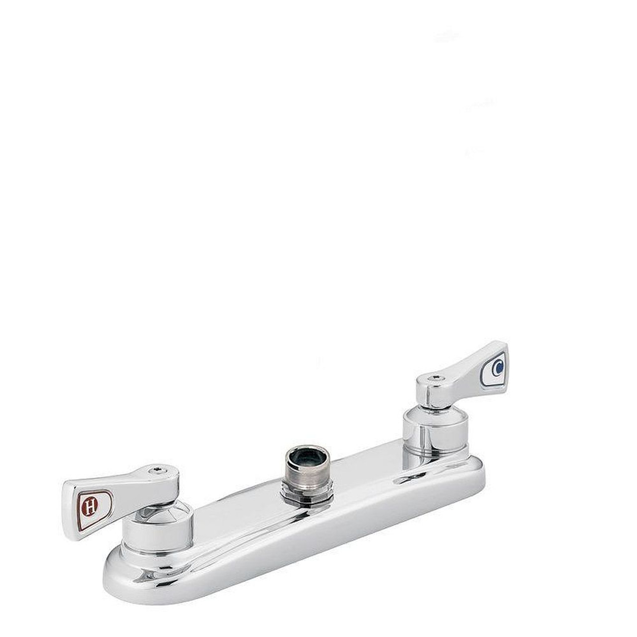 Moen 8280 Double Handle Kitchen Faucet in Chrome