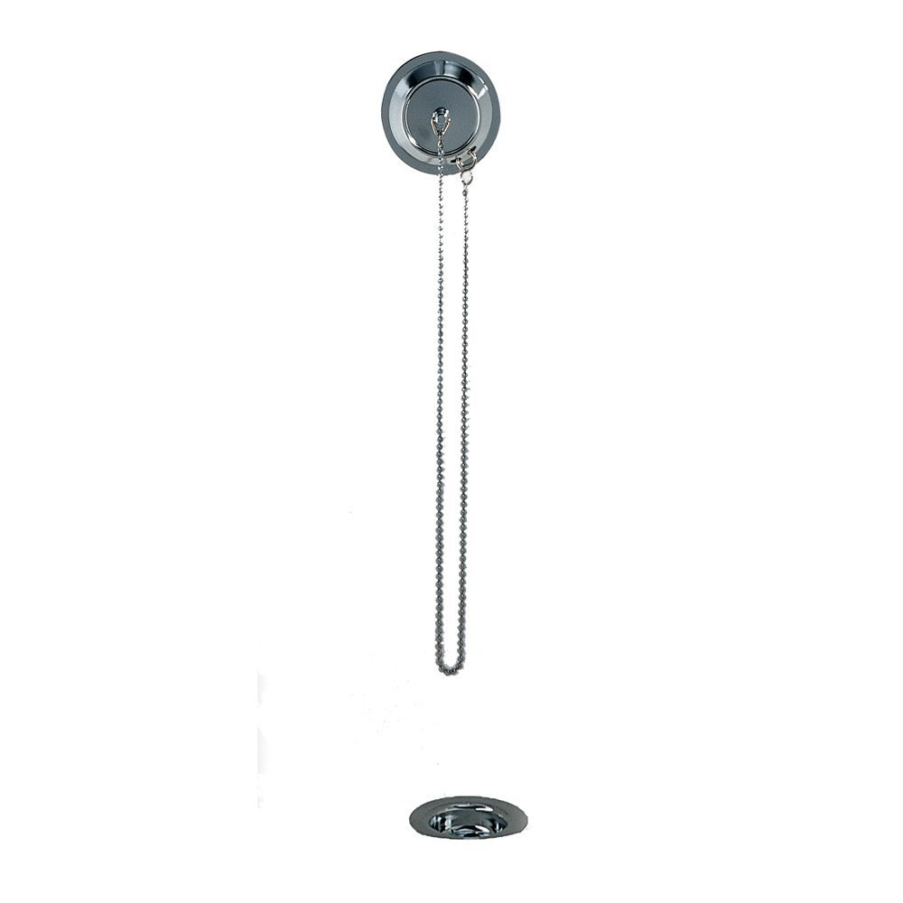 Bath Drain with Chain and Stopper
