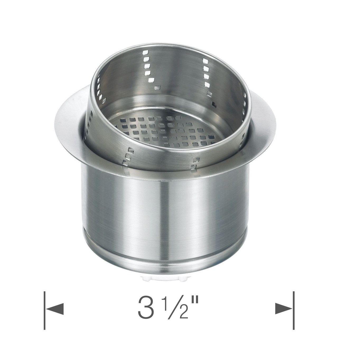 3 in 1 Disposal Flange in Stainless Steel 3 in 1 Disposal Flange in Stainless Steel
