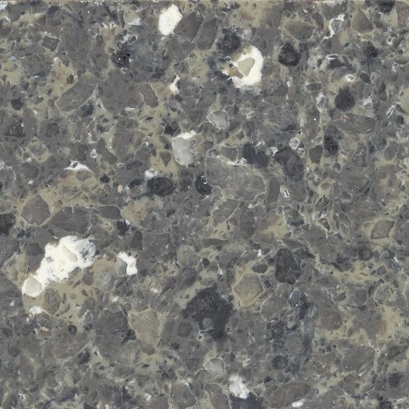 37-in x 22-in Bathroom Vanity Top with Eased Edge in Greystone