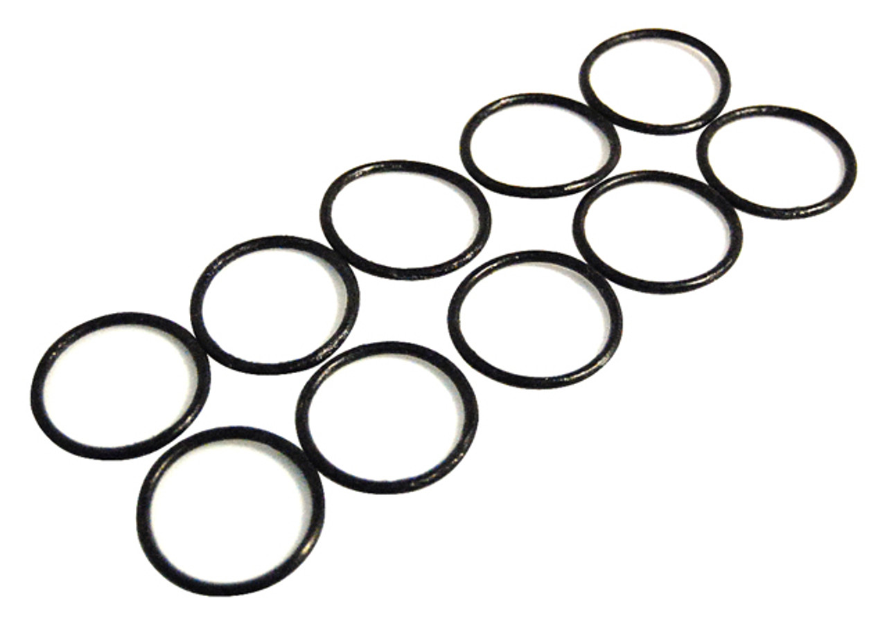 Tail Piece O-Ring Set (10 Pieces) for Toilet and Urinal 1.0 GPF Flushometers