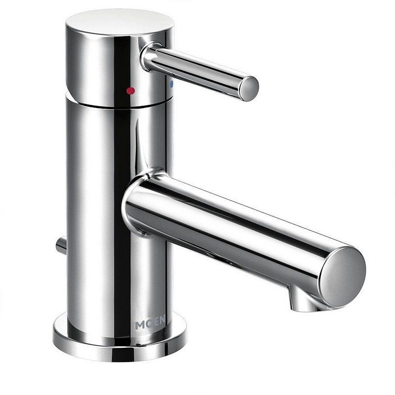 Moen 6191 Single Handle Single Hole Bathroom Faucet in Chrome