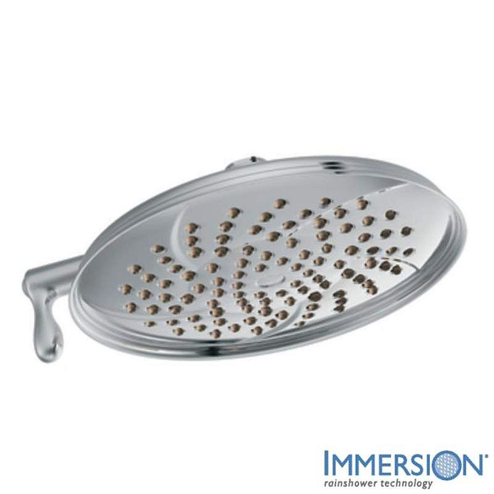 9 3/16in Multi Function Rainshower Shower Head in Chrome