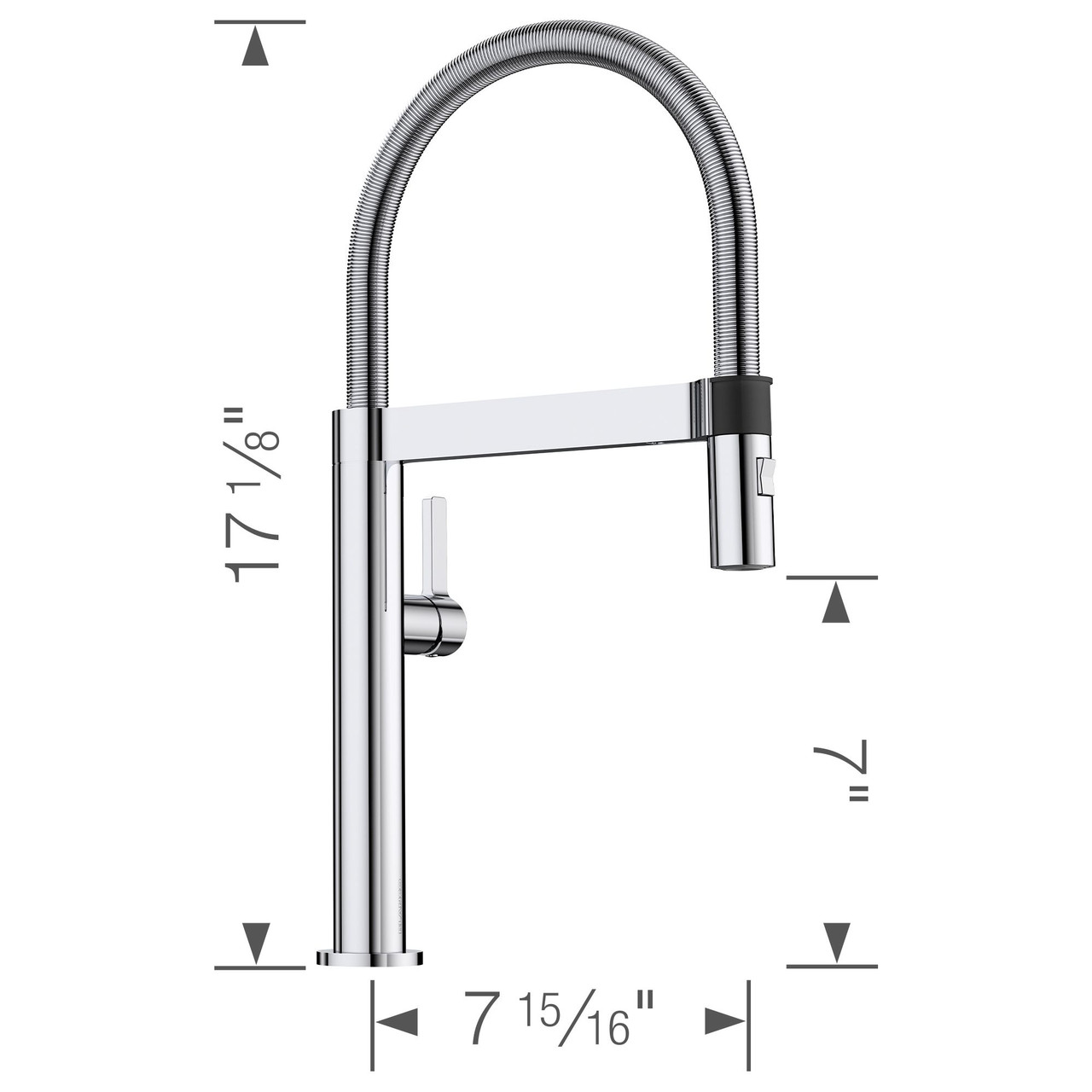 Blanco Culina 1-Handle Pull-Down Kitchen Faucet
