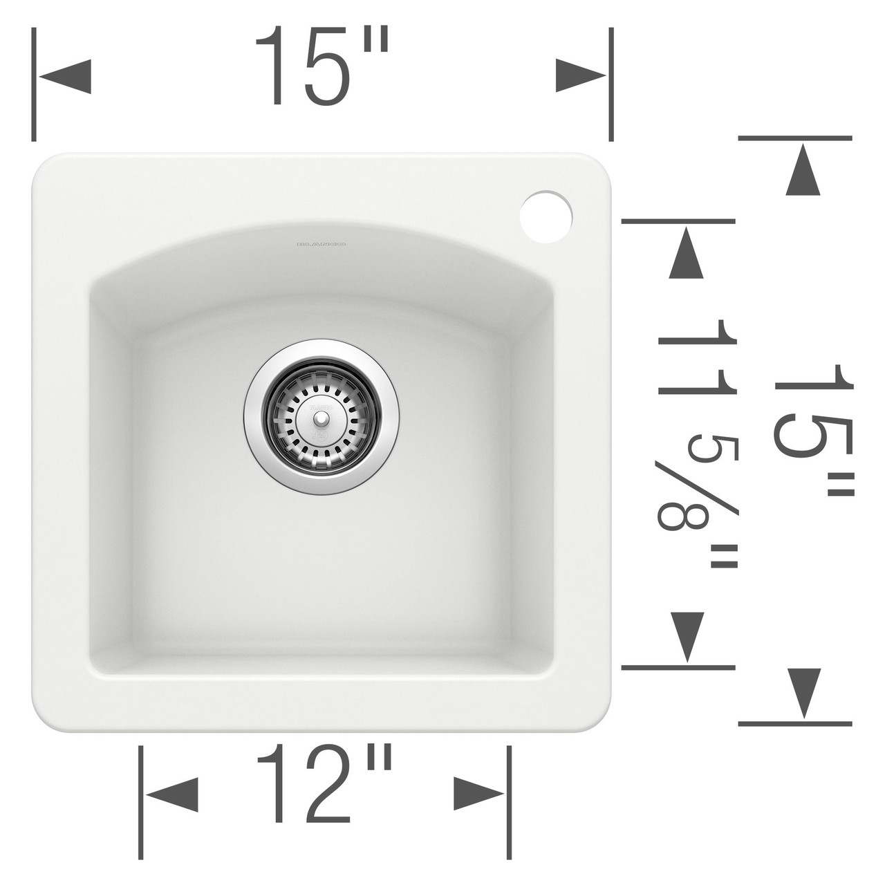 Blanco 440205 Bar Sink in White