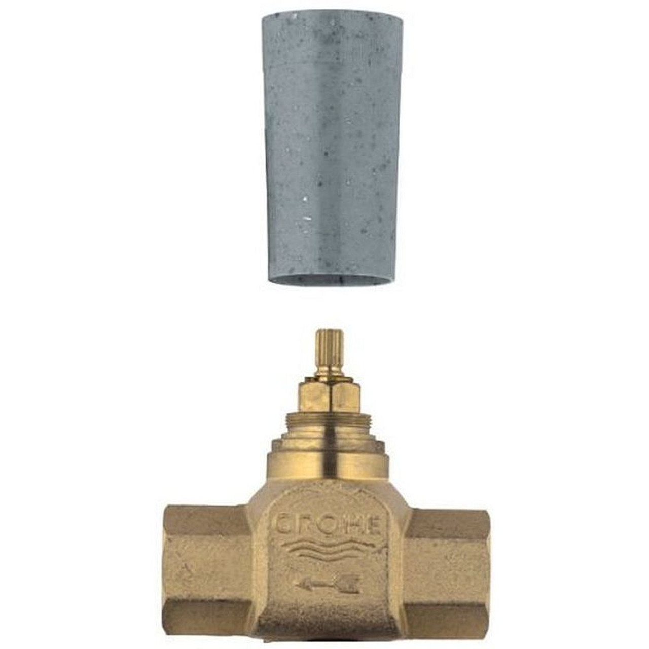 Grohe 29274000 Non Rapido Classic 3/4-in Volume Control Rough-In in Chrome