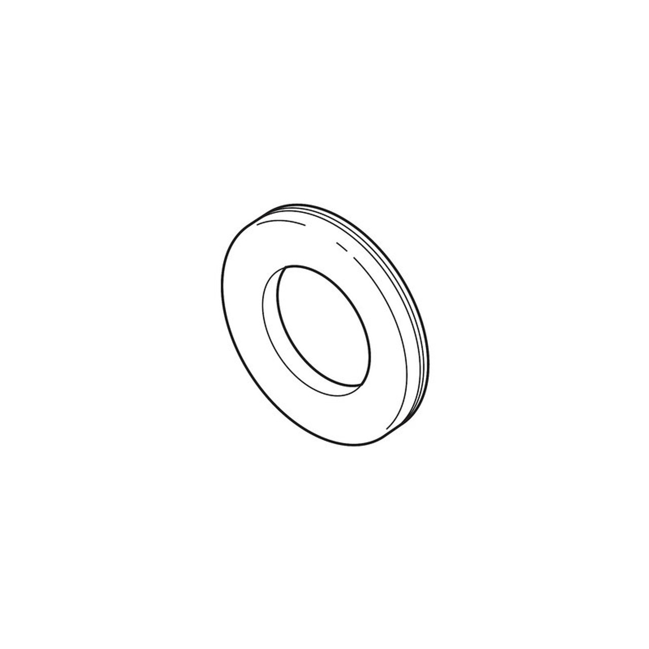 Screw Cover in Polished Nickel