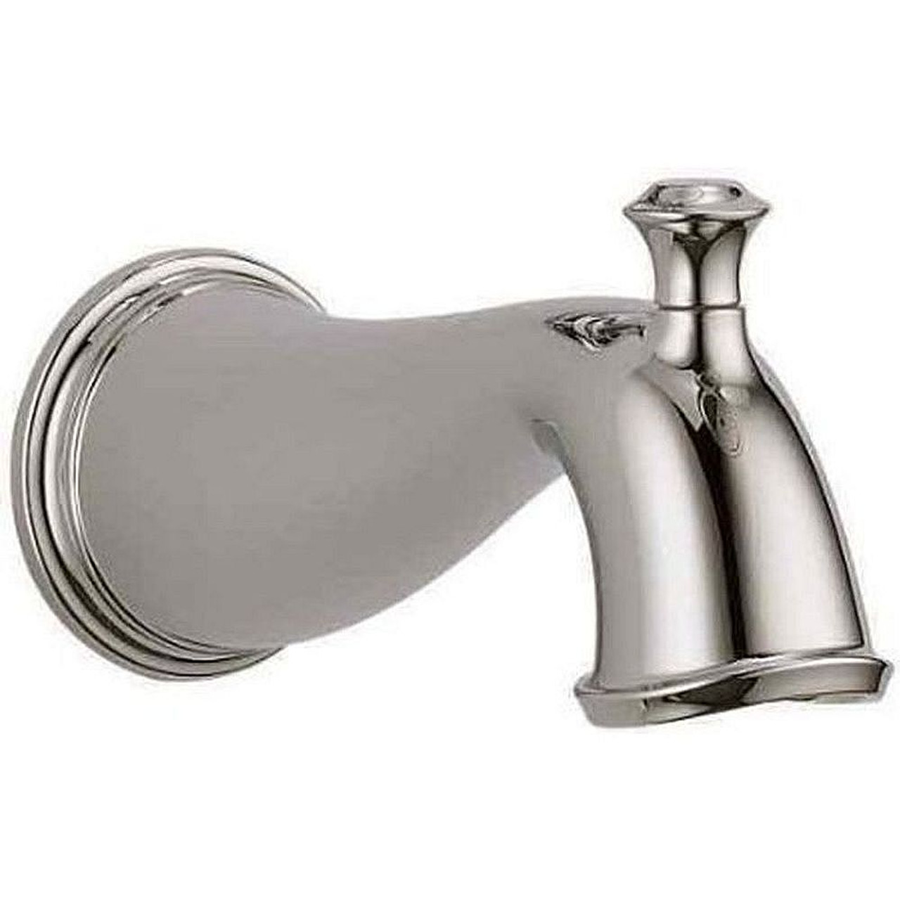7-2/3" Diverter Tub Spout in Polished Nickel