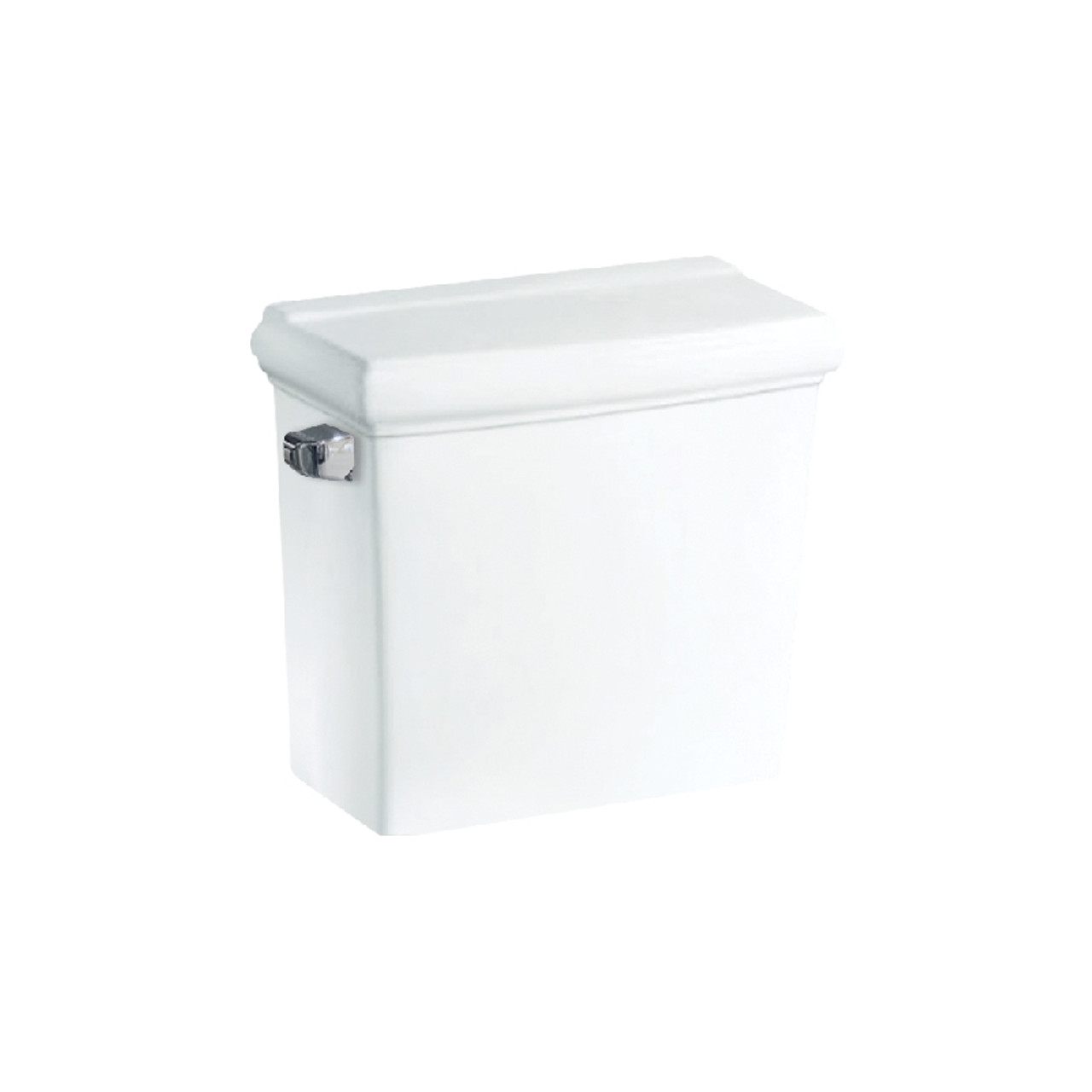 Transolid TT-1460-01 Vitreous China Tank with Left-Hand Trip Lever in White