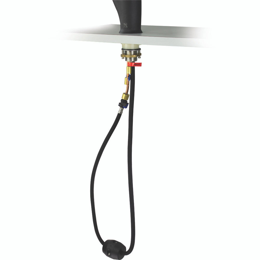 Pull Out Kitchen Faucet with Single Handle, Luxe Stainless/Black