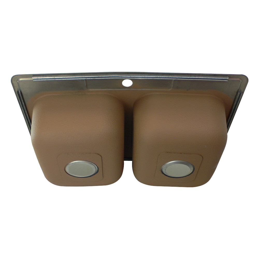 33-in x 22 1/64-in x 8-in 18 Gauge Double Equal Bowls, Drop-in Stainless Steel Kitchen Sink with 1 Faucet Hole