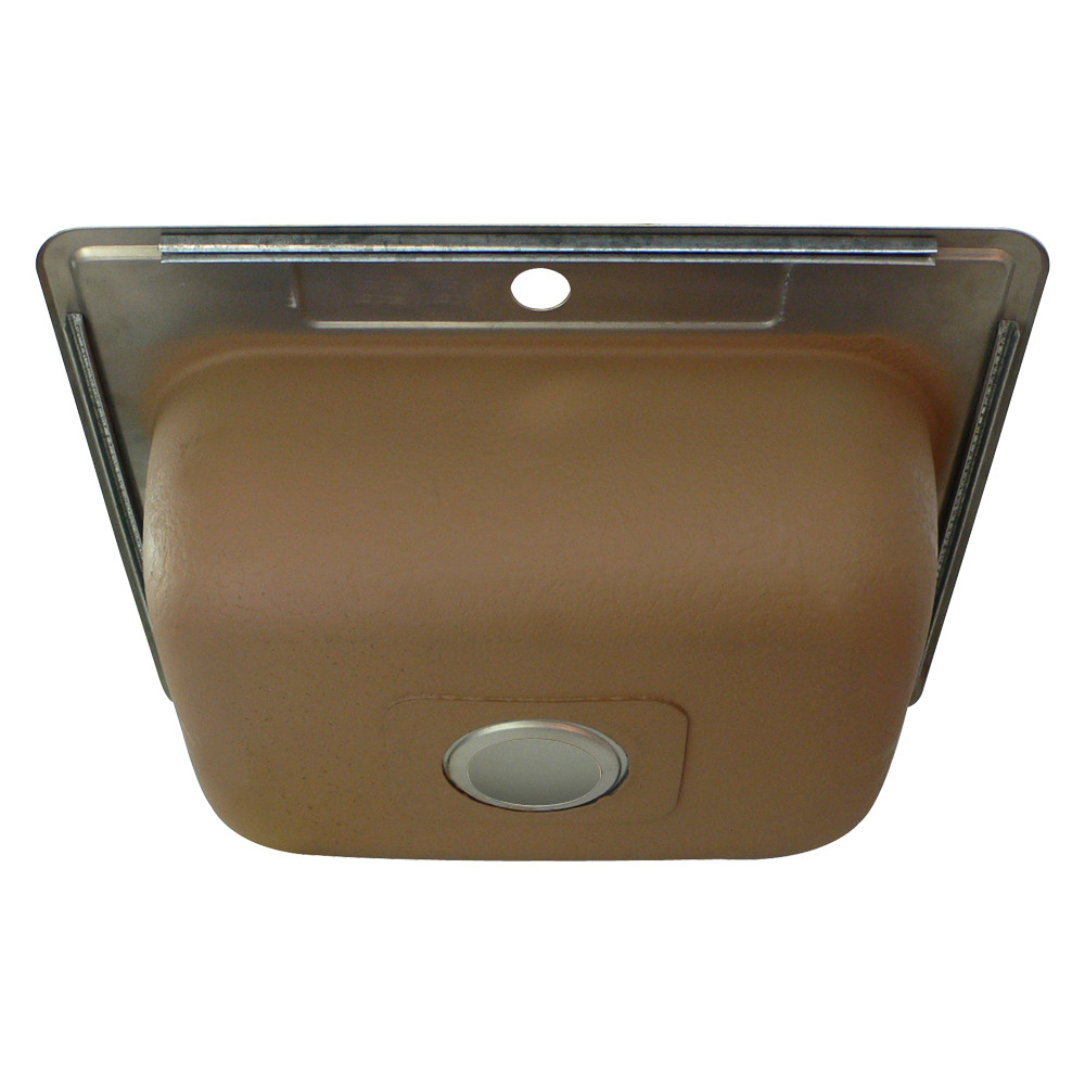 25-in x 22 1/64-in x 8-in 18 Gauge Single Bowl, Drop-in Stainless Steel Kitchen Sink with 1 Faucet Hole