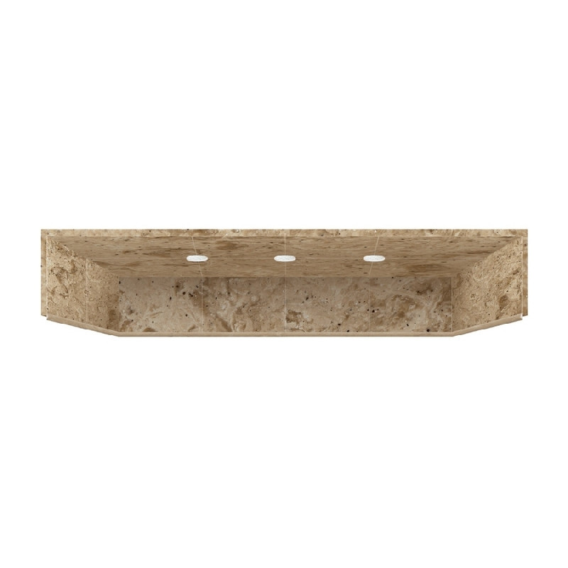 36-in x 60-in Solid Surface Shower Dome in Sand Mountain