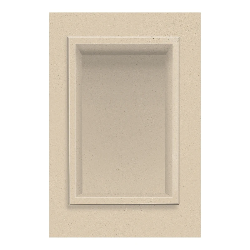 7-1/2-in x 11-in Recessed Shampoo Caddy in Matrix Khaki