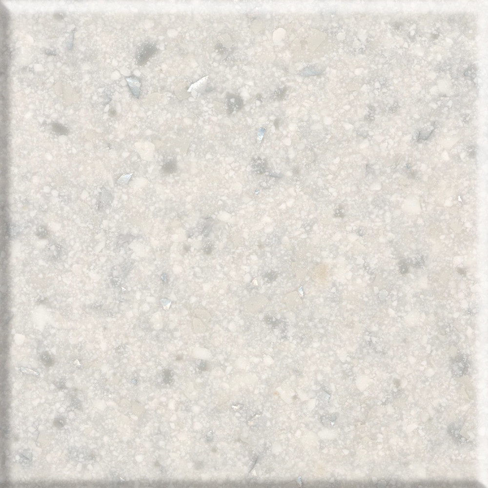 31-in X 22-in Cultured Marble Vanity Top with integral single bowl for 4" Centerset Faucet, In Frost