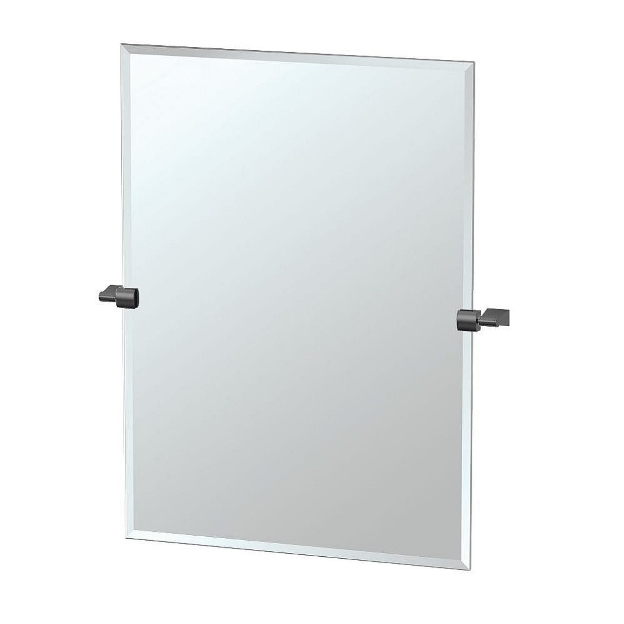 Gatco KA-BLE-5-MB 5-Piece Bathroom Accessory Kit with Mirror, Matte Black