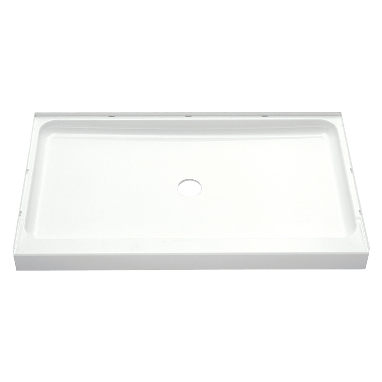 Sterling 7223-5475NC-B-0 60-in x 34-in Shower Base, Walls and Door Kit, in White/Nickel with Clear Glass Sterling 7223-5475NC-B-0 60-in x 34-in Shower Base, Walls and Door Kit, in White/Nickel with Clear Glass