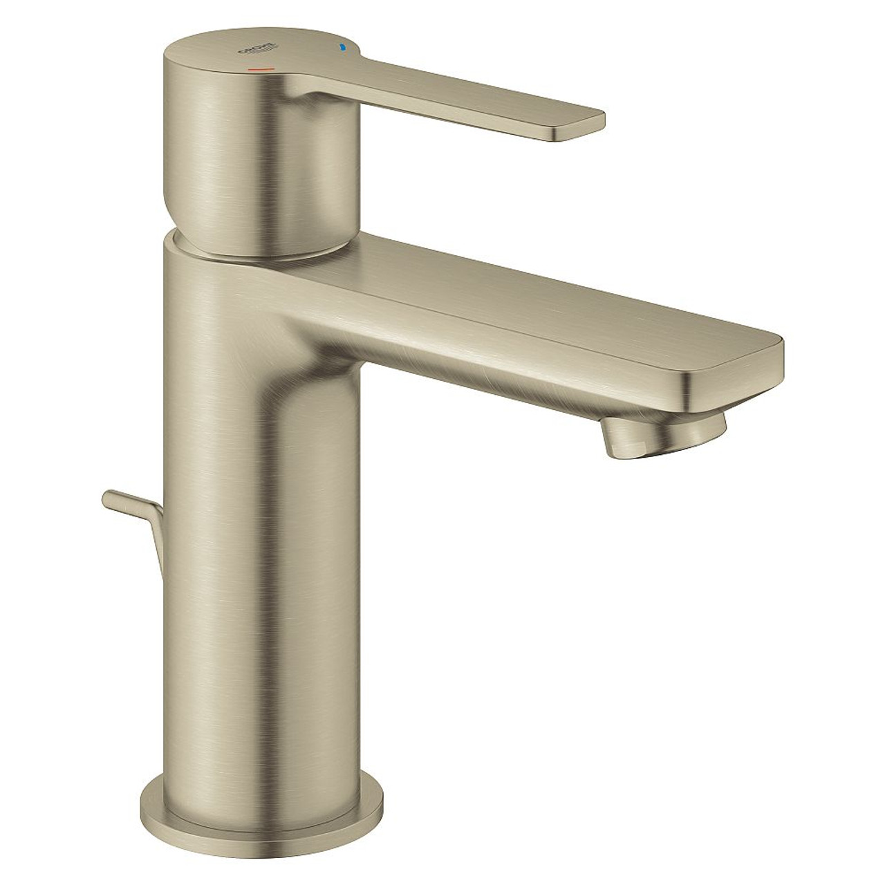 Grohe 23824ENA Lineare Single-Handle XS-Size Bathroom Sink Faucet in Brushed Nickel Grohe 23824ENA Lineare Single-Handle XS-Size Bathroom Sink Faucet in Brushed Nickel