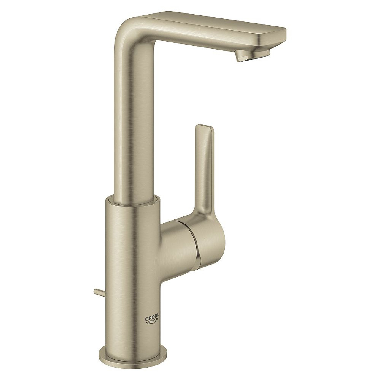 Grohe 23825ENA Lineare Single-Handle L-Size Bathtub Faucet in Brushed Nickel Grohe 23825ENA Lineare Single-Handle L-Size Bathtub Faucet in Brushed Nickel