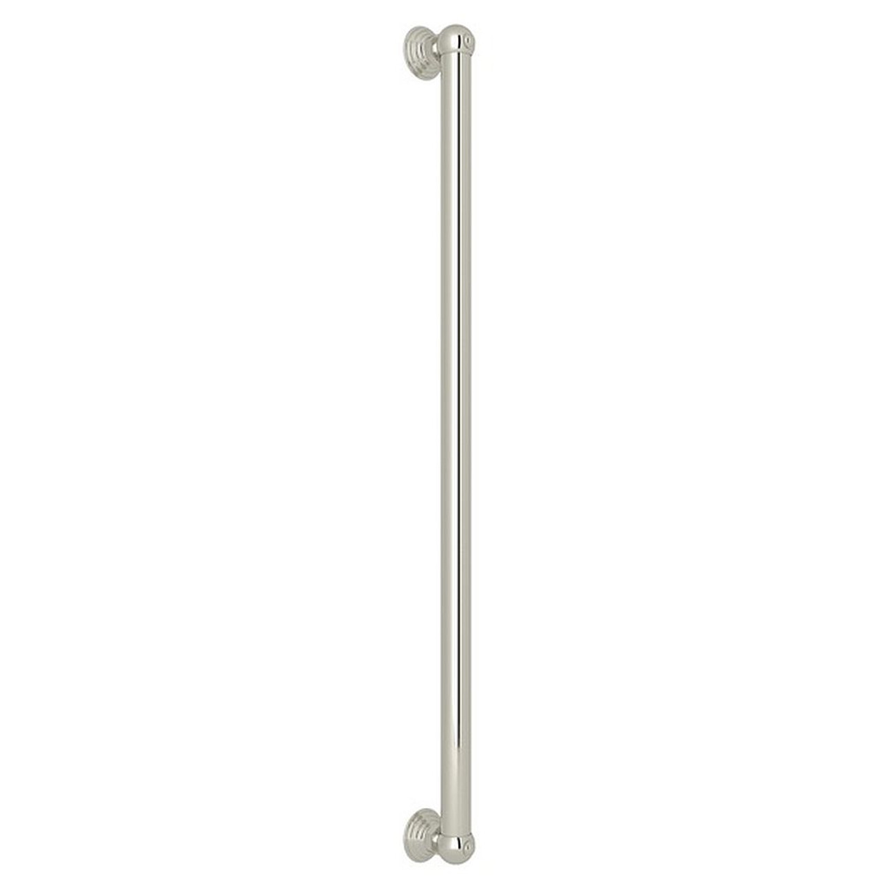 Rohl 1262PN 36-in Decorative Grab Bar in Polished Nickel