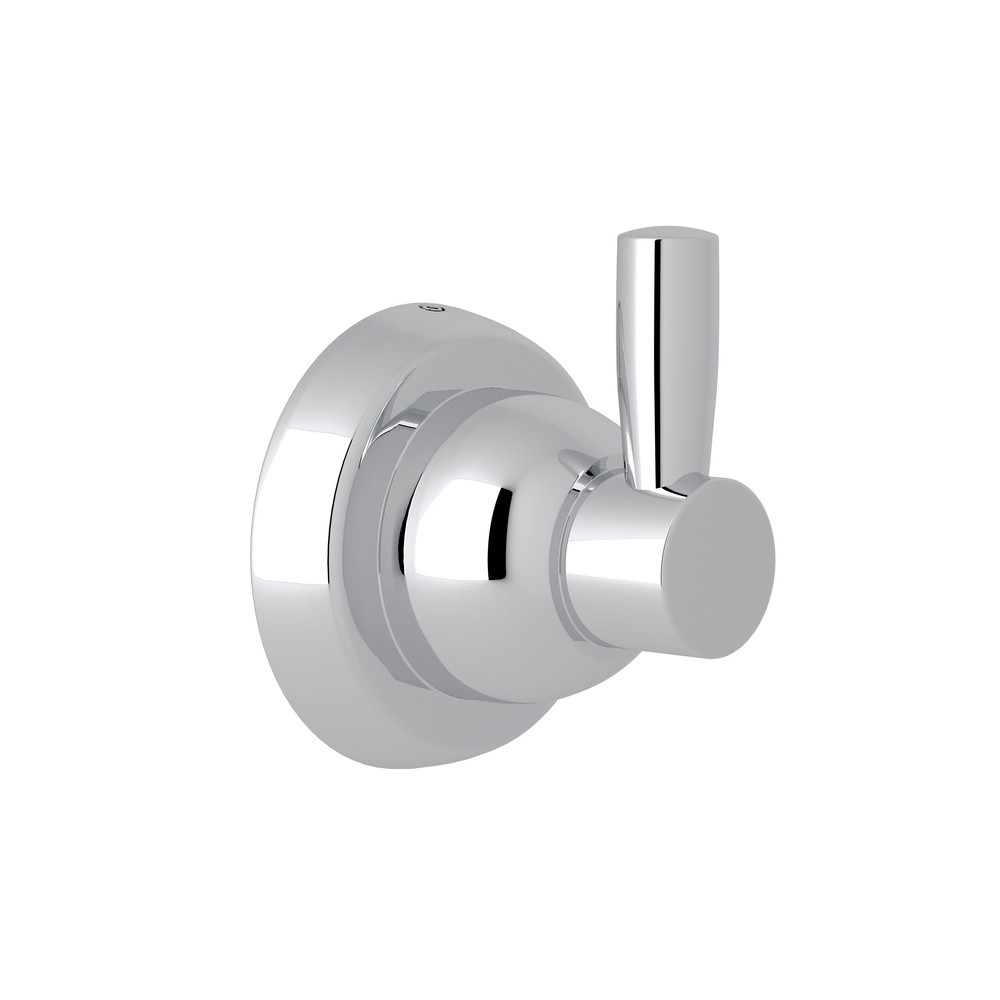Holborn Wall Mount Single Robe Hook in Polished Chrome