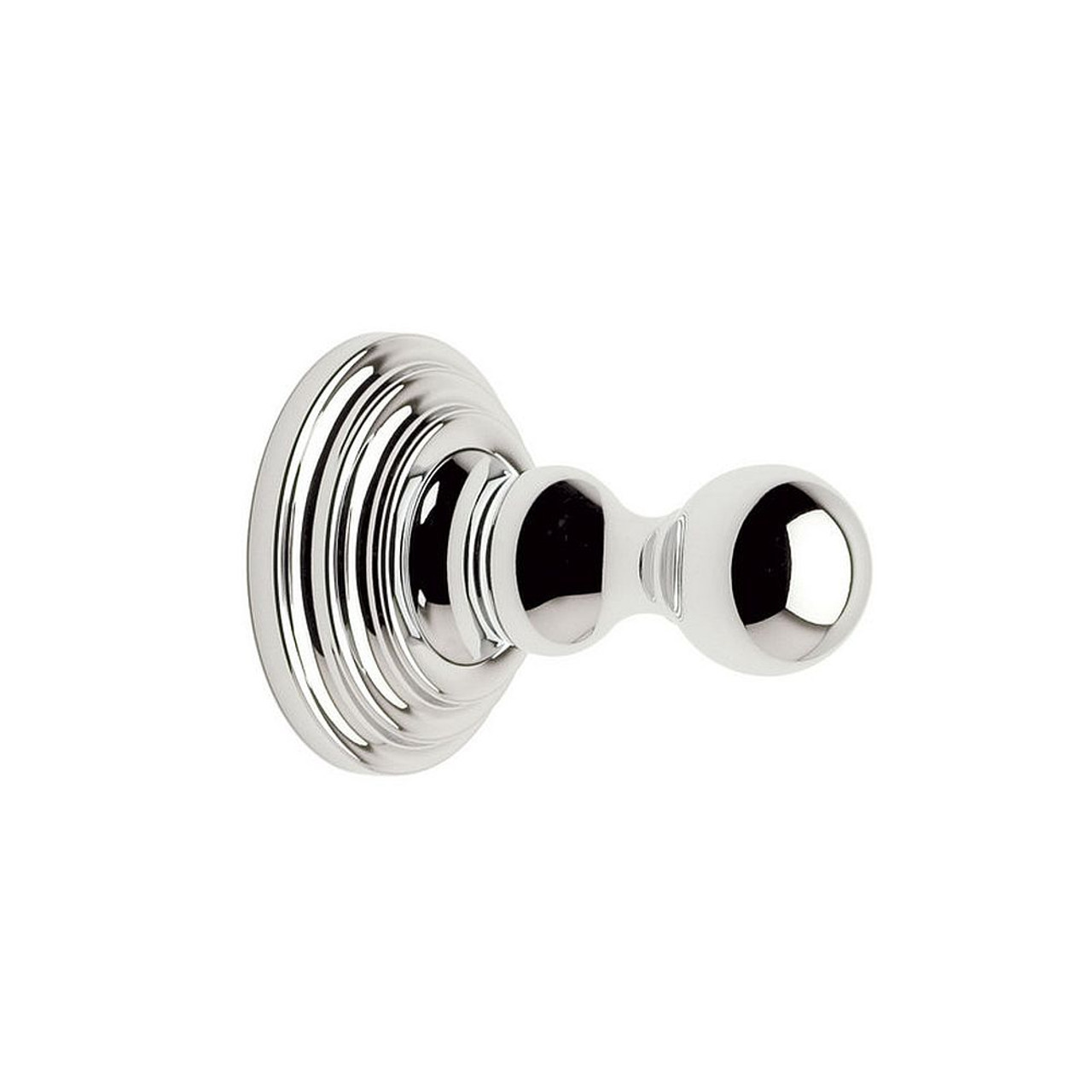 Ginger 1110/PC Single Hook Robe Hook in Polished Chrome Ginger 1110/PC Single Hook Robe Hook in Polished Chrome