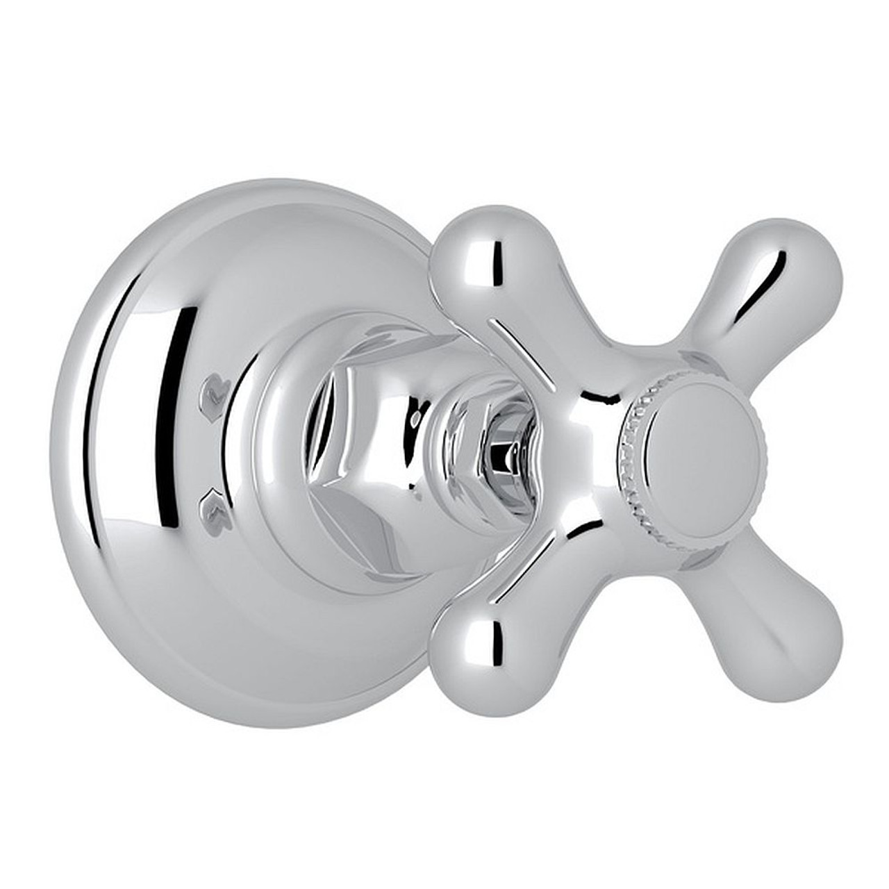 Rohl A2912XMAPCTO Trim for Volume Control and 4-Port Dedicated Diverter with Cross Handle in Polished Chrome