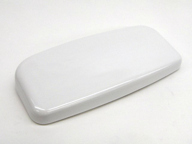 Tank Lid with Power Gravity Sticker for Ultimate Toilets in Cotton