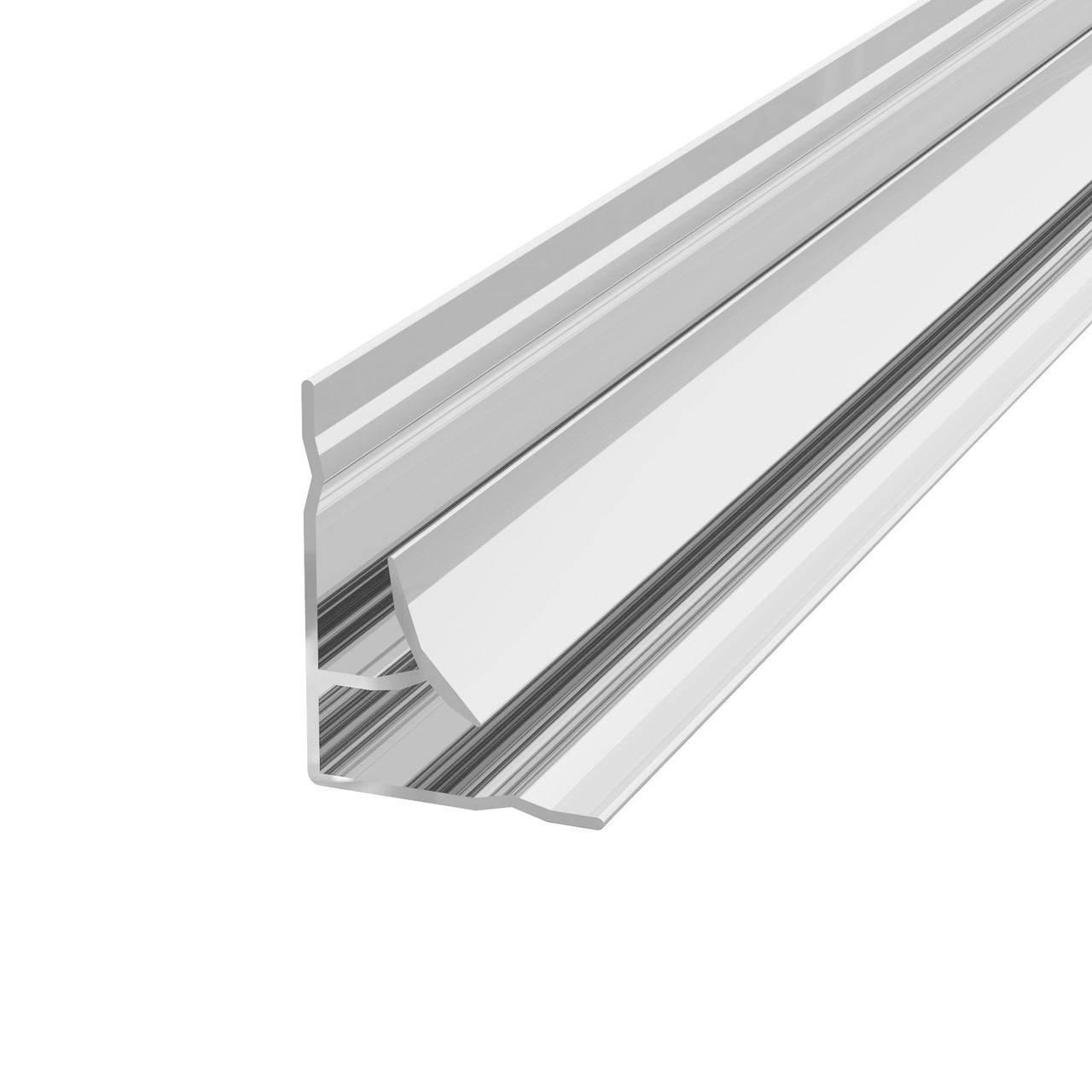 Transolid ECT722-31 Expressions .93-in x 1.25-in x 72-in Corner Trim, White