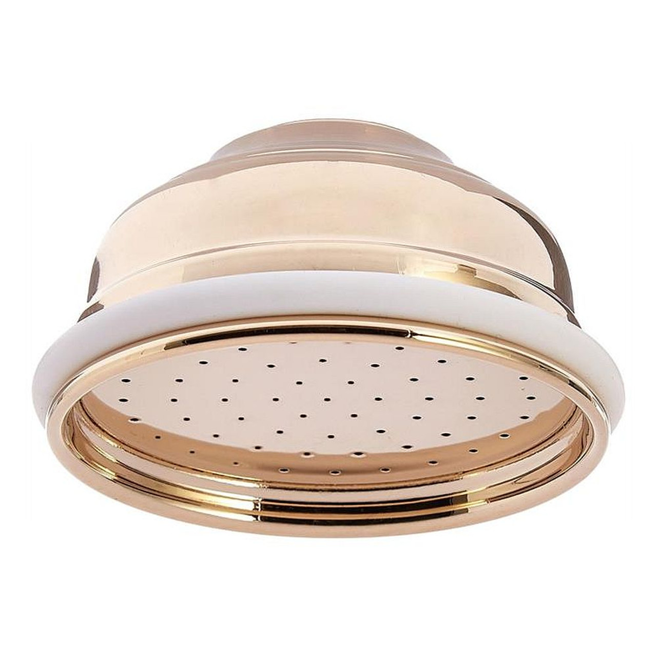 1/2" Shower Rose Showerhead Replacement in English Gold 1/2" Shower Rose Showerhead Replacement in English Gold