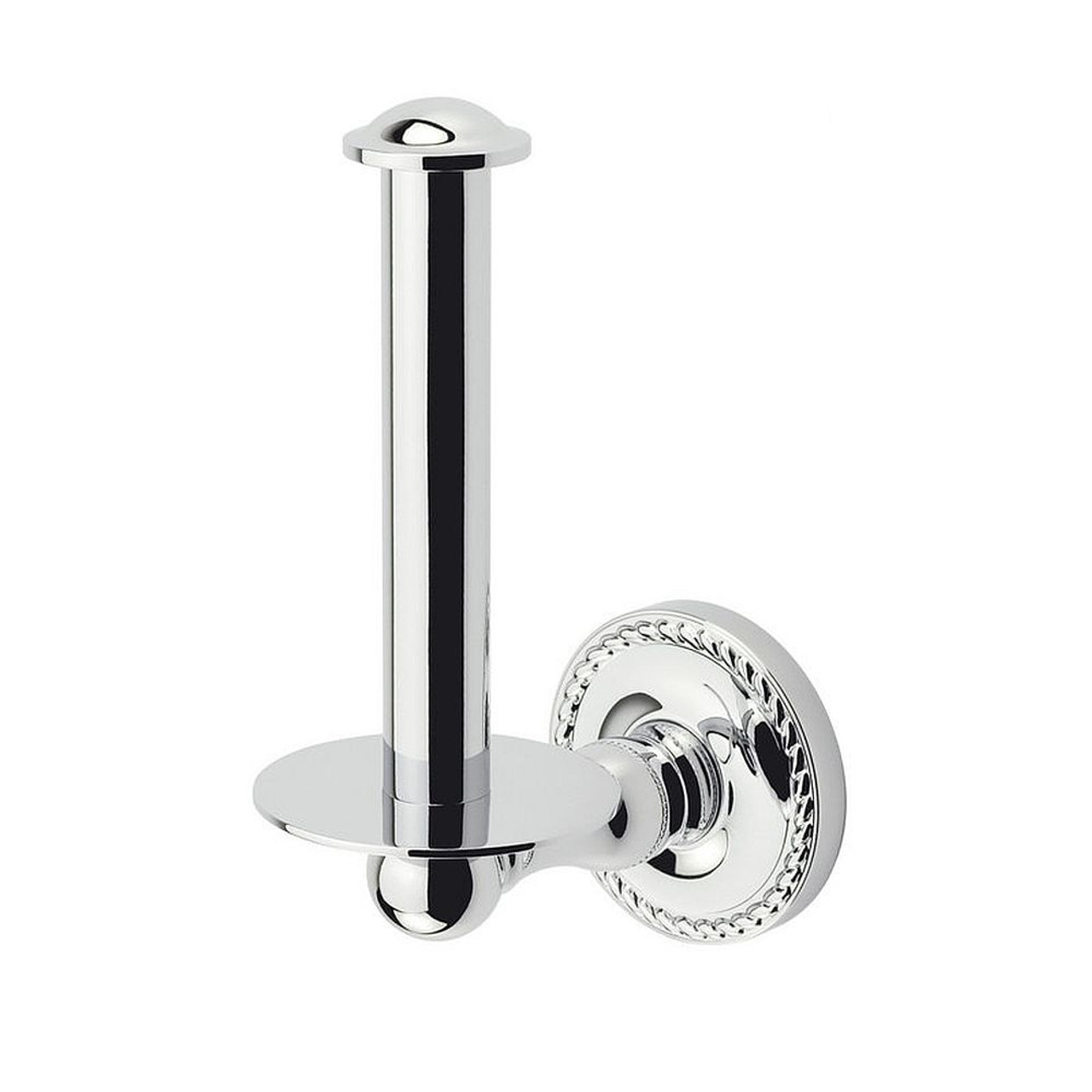 Ginger 1507/SN Single Post Toilet Paper Holder in Satin Nickel Ginger 1507/SN Single Post Toilet Paper Holder in Satin Nickel