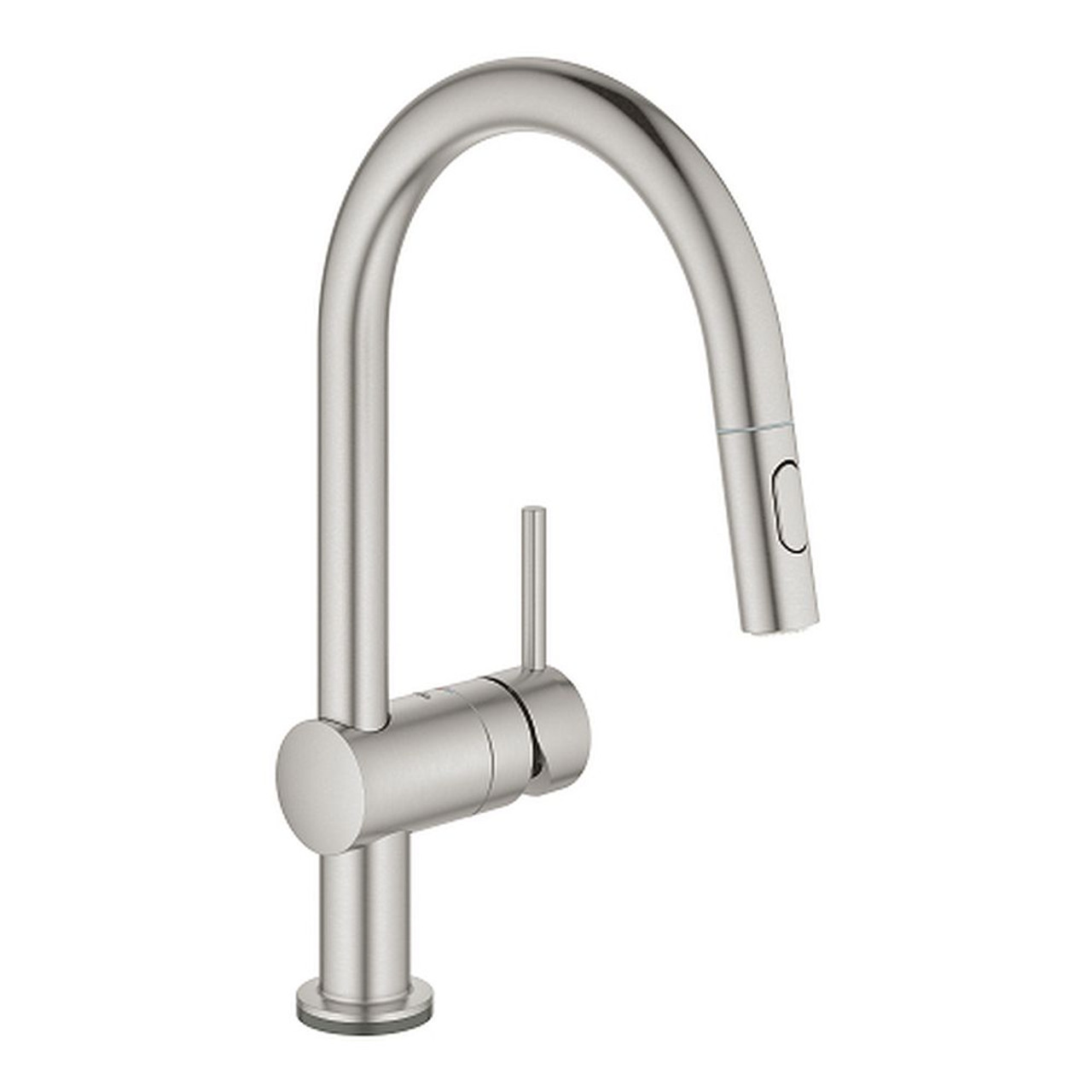 Grohe 31359DC2 Minta Touch Single-Handle Kitchen Faucet in Supersteel