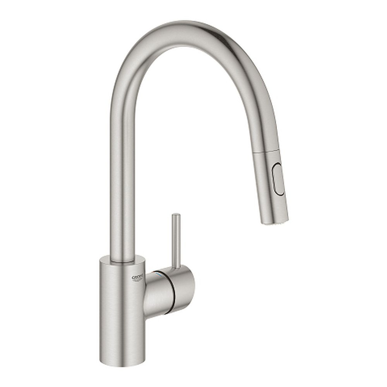 Grohe 32665DC3 Concetto Single-Handle Dual Spray Pull-Down Kitchen Faucet in Supersteel