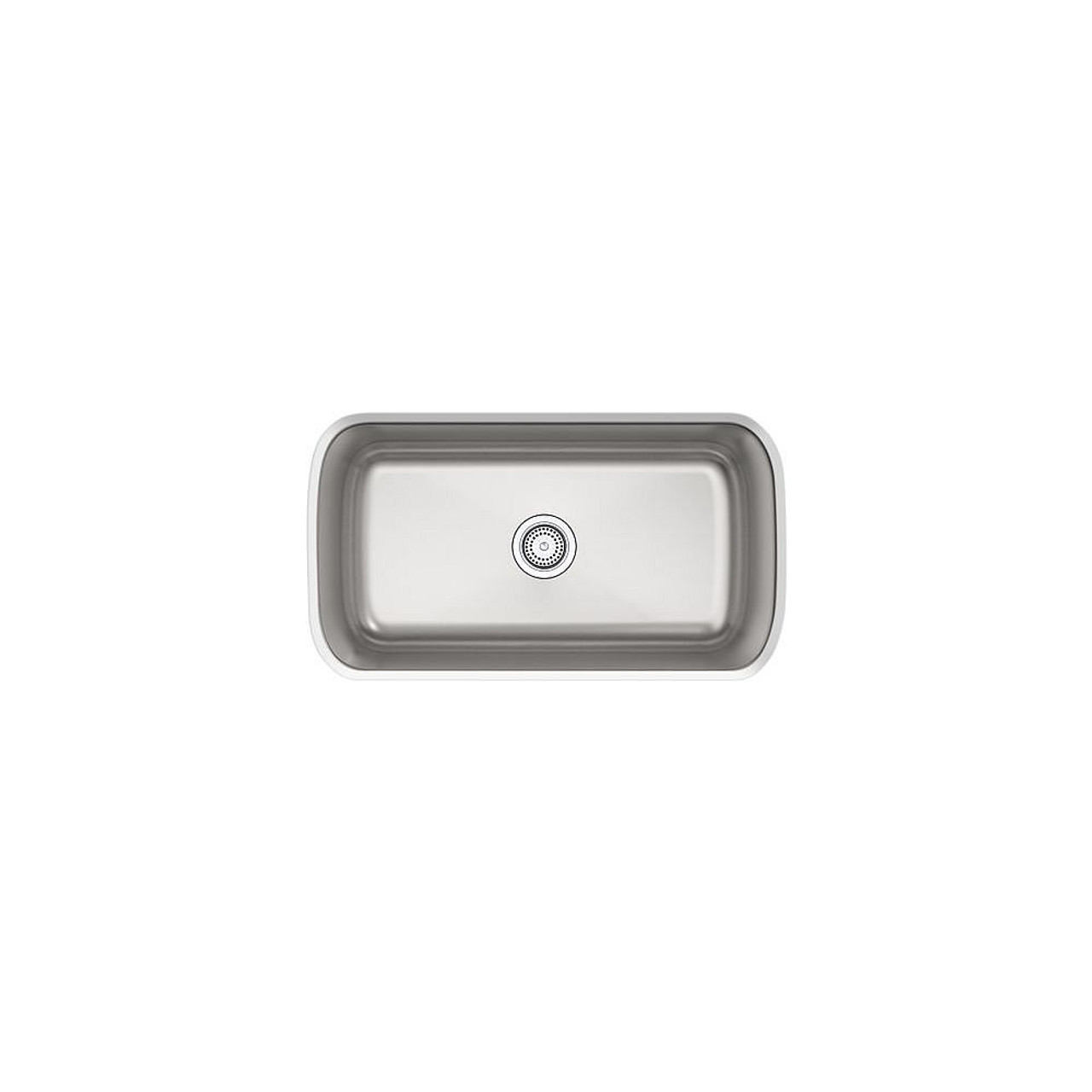 19" x 32" x 9" Under-Mount Single-Bowl Kitchen Sink 19" x 32" x 9" Under-Mount Single-Bowl Kitchen Sink