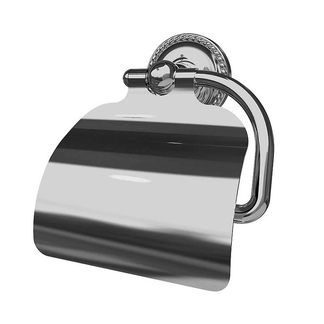 Ginger 1527/PC Single Post Toilet Paper Holder in Polished Chrome Ginger 1527/PC Single Post Toilet Paper Holder in Polished Chrome