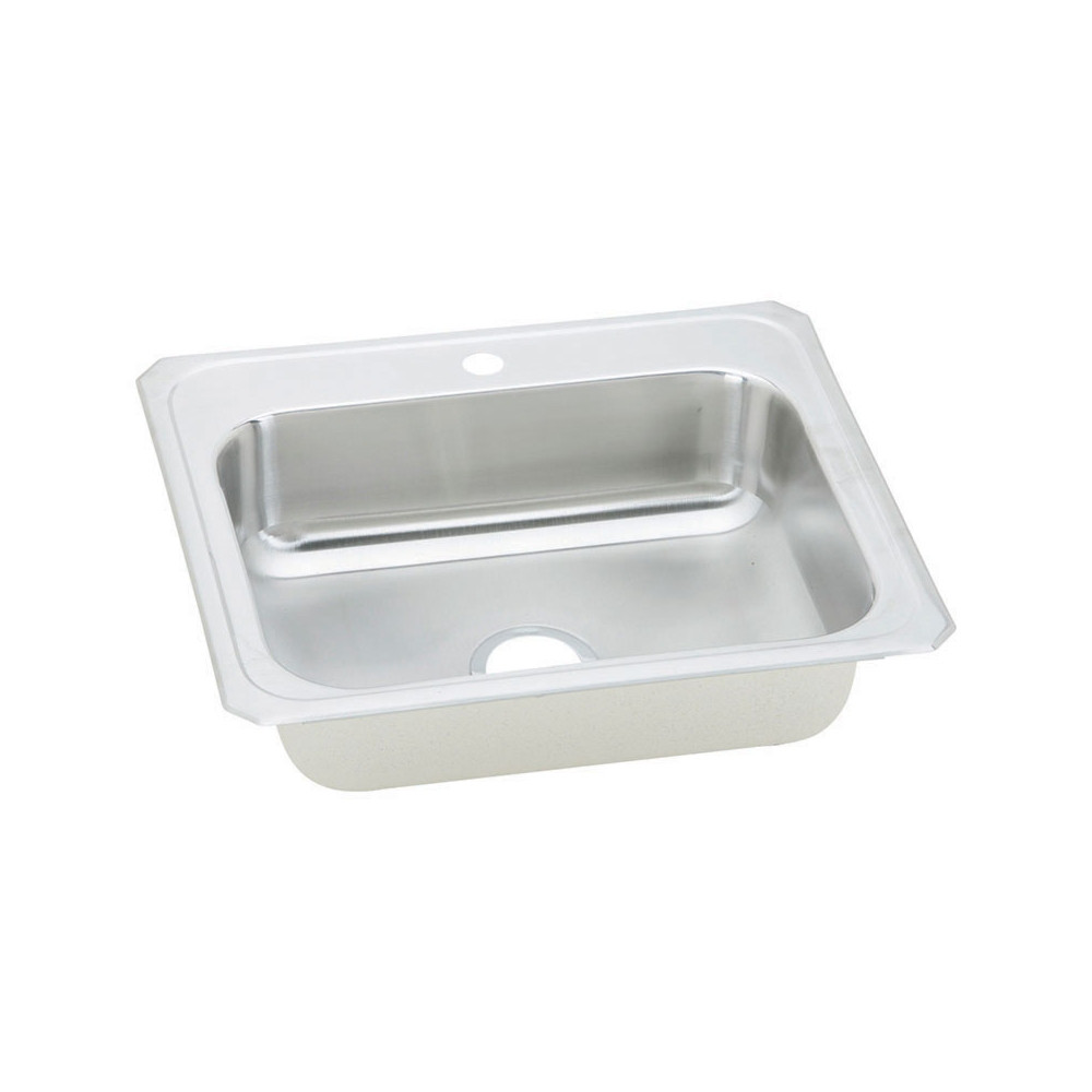 Elkay KF-CR25211 25-in X 21.25-in Stainless Steel Drop-in Kitchen Sink Kit