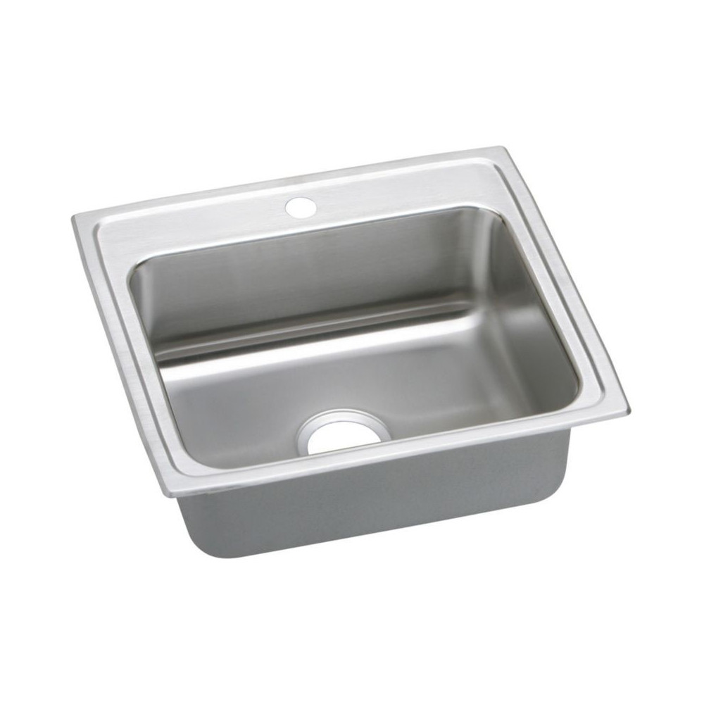 Elkay KF-PSR25211 25-in X 21.25-in Stainless Steel Drop-in Kitchen Sink Kit
