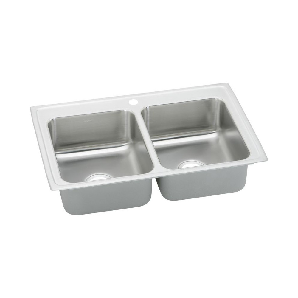 Elkay KF-PSR43221 43-in X 22-in Stainless Steel Drop-in Kitchen Sink Kit