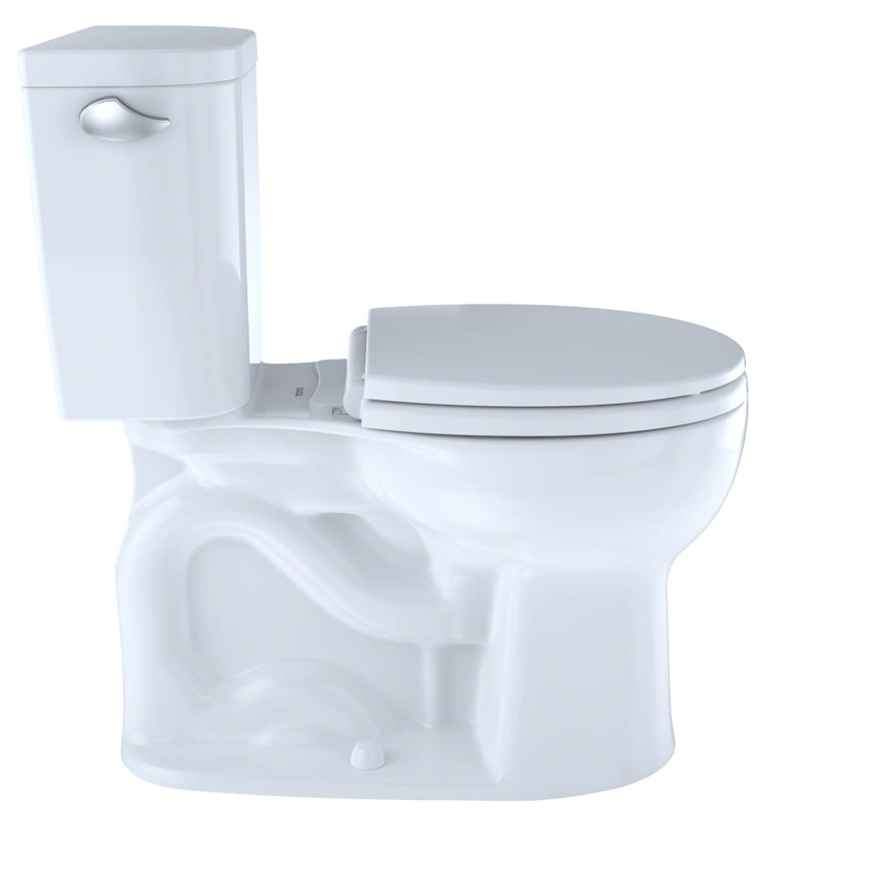 1.28 GPF Close Coupled Round Toilet in Cotton
