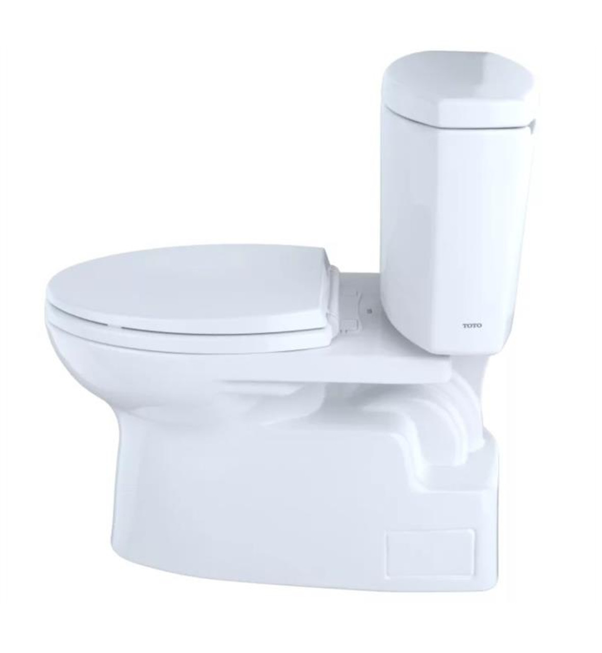 1.28 GPF Two-Piece Single Flush Elongated Toilet with Right Hand Trip Lever in Cotton 1.28 GPF Two-Piece Single Flush Elongated Toilet with Right Hand Trip Lever in Cotton