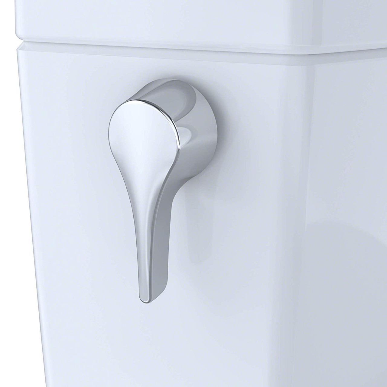 1.0 GPF Two-Piece Round Toilet with Single Flush and Right Hand Trip Lever in Cotton 1.0 GPF Two-Piece Round Toilet with Single Flush and Right Hand Trip Lever in Cotton