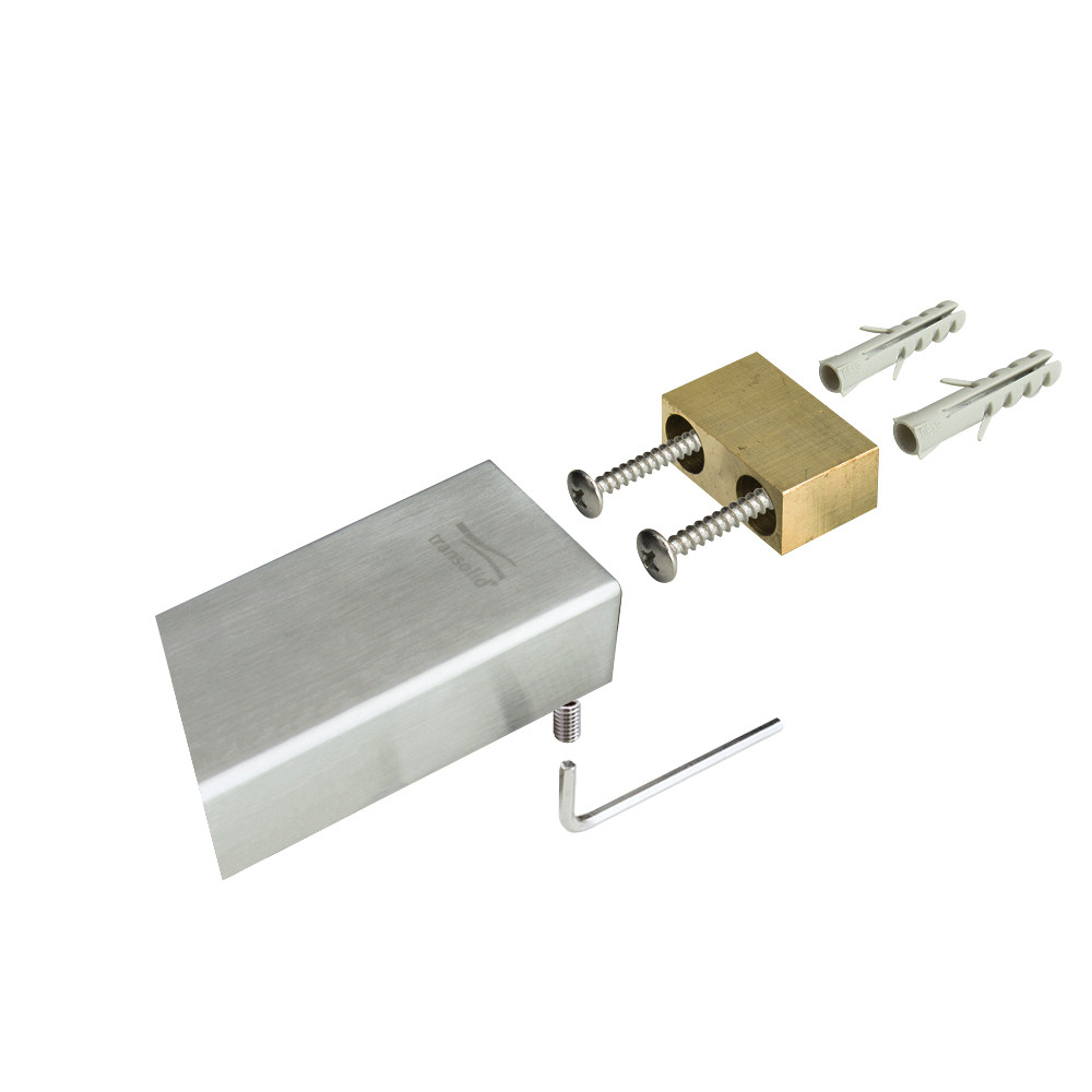 Soap Dish, In Brushed Stainless