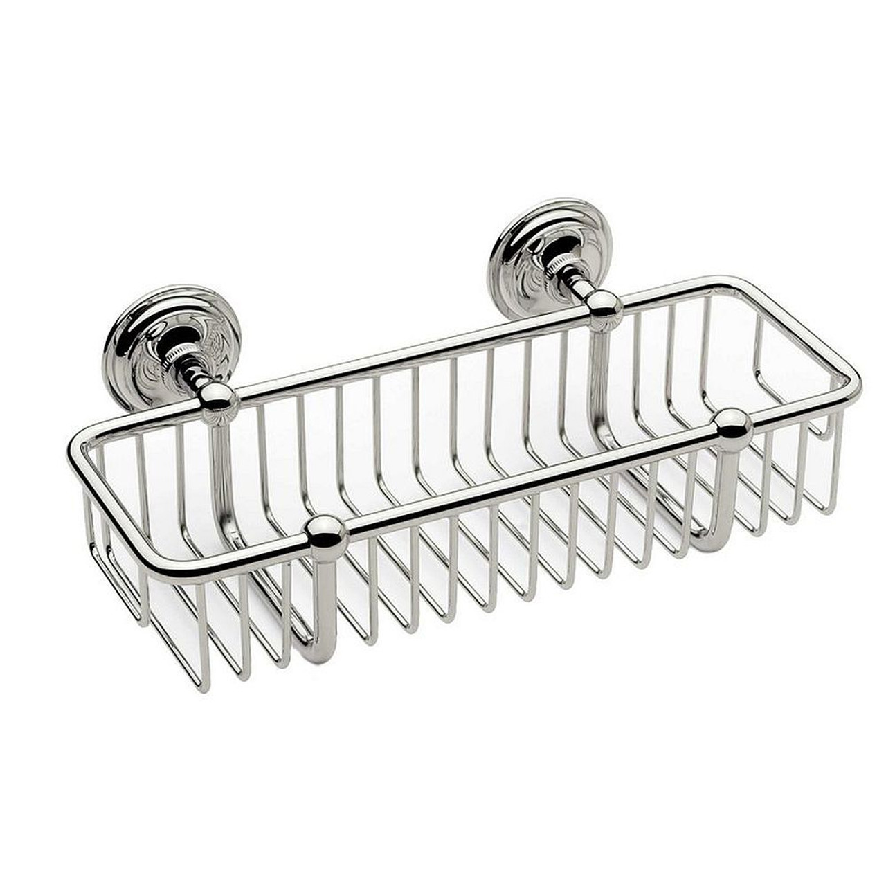 Polished Chrome 9in Basket in Polished Chrome Polished Chrome 9in Basket in Polished Chrome