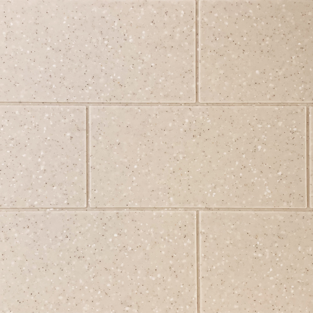 36-In X 48-In X 72-In 3-Piece Shower Wall Trimmable Kit, In Cashew