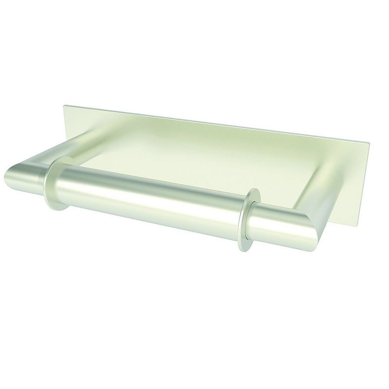 Ginger 2808/SN Double Post Toilet Paper Holder in Satin Nickel Ginger 2808/SN Double Post Toilet Paper Holder in Satin Nickel