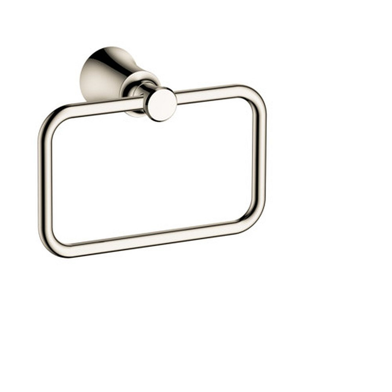 Hansgrohe 04786830 Joleena Towel Ring in Polished Nickel Hansgrohe 04786830 Joleena Towel Ring in Polished Nickel
