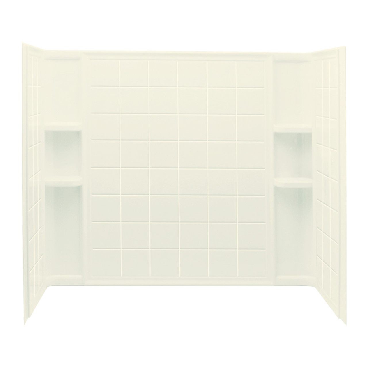 Sterling Ensemble Vikrell Bathtub Walls and Surrounds in Biscuit Sterling Ensemble Vikrell Bathtub Walls and Surrounds in Biscuit