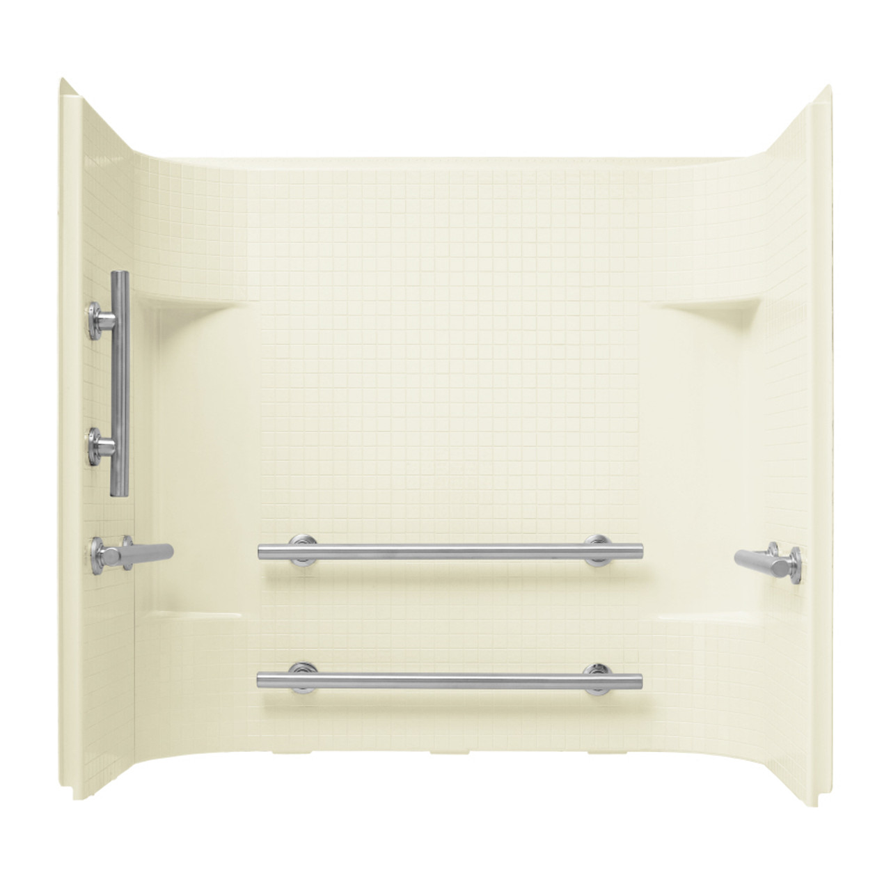 Sterling 71144113-96 Vikrell Bathtub Walls and Surrounds in Biscuit Sterling 71144113-96 Vikrell Bathtub Walls and Surrounds in Biscuit